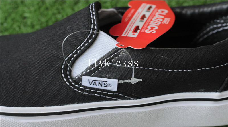 Vans Classic Slip-On Black Lazy Shoes